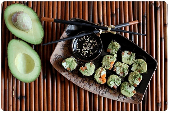 vegetariánske rolky